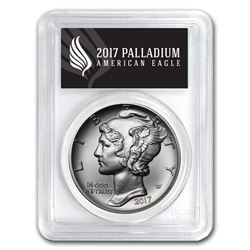 2017 1 oz Palladium American Eagle MS-70 PCGS (FS\, Black Label)