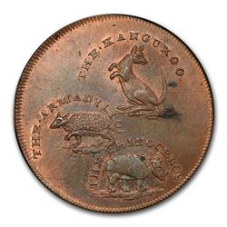 1795 Middlesex 1/2 Penny Conder Token MS-64 PCGS (RB)