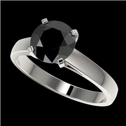 1.04 ctw H-SI/I Diamond Stud Earrings 10K White Gold