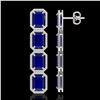 Image 2 : 2.09 ctw Intense Fancy Yellow Diamond Art Deco Earrings 18K White Gold