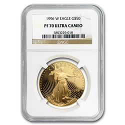 1996-W 1 oz Proof Gold American Eagle PF-70 NGC