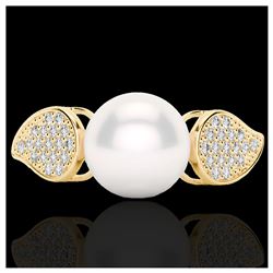 0.75 ctw Fancy Black Diamond Art Deco Stud Necklace 18K Rose Gold