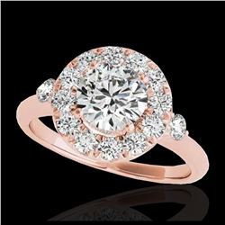 15.95 ctw Citrine & Diamond Bracelet 14K Rose Gold