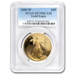 2005-W 1 oz Proof Gold American Eagle PR-70 PCGS
