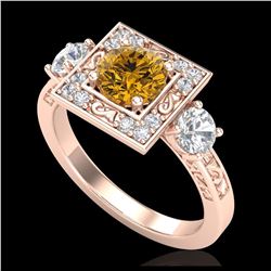 17.25 ctw Green Tourmaline & VS/SI Diamond Bracelet 14K White Gold