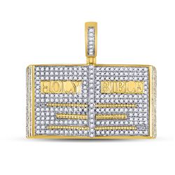 14kt White Gold Princess Diamond Bridal Wedding Engagement Ring Band Set 7/8 Cttw