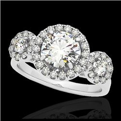 1.70 ctw H-SI/I Diamond Solitaire Ring 10K Yellow Gold
