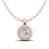 Image 1 : 10.58 ctw Citrine & Diamond Earrings 14K Rose Gold
