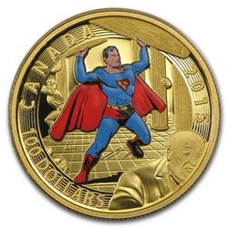 2015 Canada Proof Gold Iconic Superman„¢ Comic Book Covers (#4)