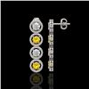 Image 2 : 57.24 ctw Tourmaline & Diamond Bracelet 14K Yellow Gold