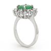 Image 2 : 1.01 ctw VS/SI Diamond Ring 18K White Gold
