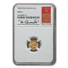Image 1 : 1849 $1 Indian Head Gold MS-65 NGC (Open Wreath)