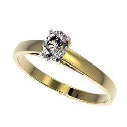 1.0 ctw Ruby Ring 18K White Gold