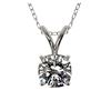 Image 1 : 1.0 ctw VS/SI Diamond Solitaire Ring 18K White Gold