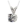 Image 2 : 1.0 ctw VS/SI Diamond Solitaire Ring 18K White Gold