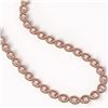 Image 2 : 6.85 ctw Emerald & Diamond Bracelet 18K Rose Gold