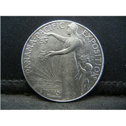 1915 Pan-Pac Half Dollar AU Commemorative Low Mintage
