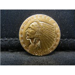 1911 $2.50 Indian Head AU/BU