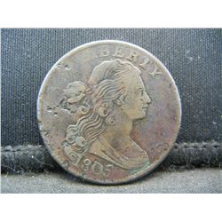 1805 Draped Bust Large VF/XF Details Tough Date