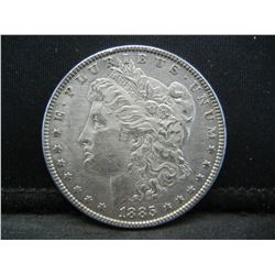 1885 Morgan Dollar AU