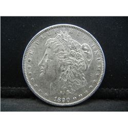 1890 S Morgan Dollar AU Better Date