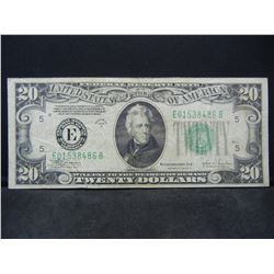 1934 C $20.00 Federal Reserve Note