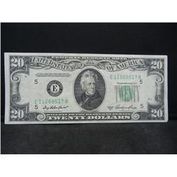 1950 A $20.00 Federal Reserve Note
