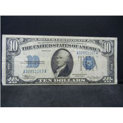 1934 $10.00 Blue Seal