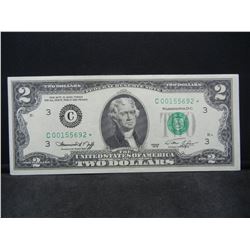1976 $2.00 Star Note Gemmy