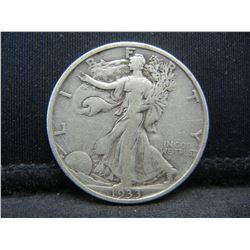 1933 S Walking Liberty Half Dollar