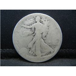 1917 S Walking Liberty Half Dollar
