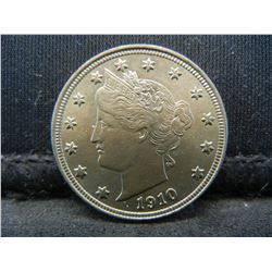 1910 Liberty Nickel Gem BU