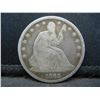 Image 1 : 1865 Seated half Dollar Civil War Date