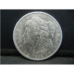 1892 O Morgan Dollar AU Better Date