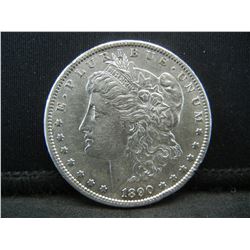 1890 S Morgan Dollar AU/BU Better Date Rim Hits