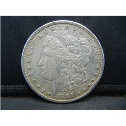 1897 S Morgan Dollar Strong Details