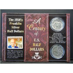 A Century of Half Dollars (2) Franklins