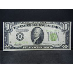 1934 $10 Federal Reserve Note