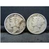 Image 1 : 1927 D,31 Mercury Dimes Better Dates