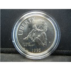 1995 P Civil War Silver Dollar Commem