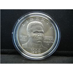 1998 S Black Patriots Silver Dollar Low Mintage