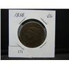 Image 3 : 1838 Large Cent