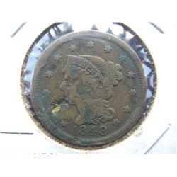 1848 Large Cent