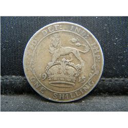 1915 Silver One Shilling