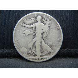1927 S Walking Liberty Half Dollar Better Date