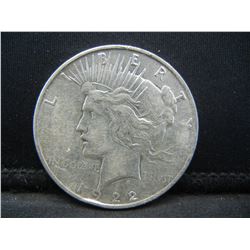 1922 D Peace Dollar CH BU Better Date