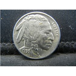 1936 Buffalo Nickel AU/BU
