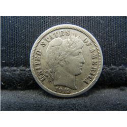 1912 D Barber Dime XF