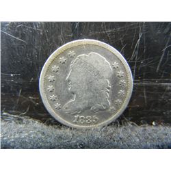 1835 Capped Bust Half Dime F