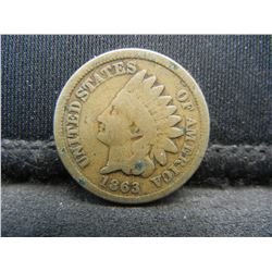 1863 Indian Cent